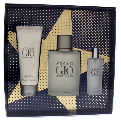 gio armani cologne gift set